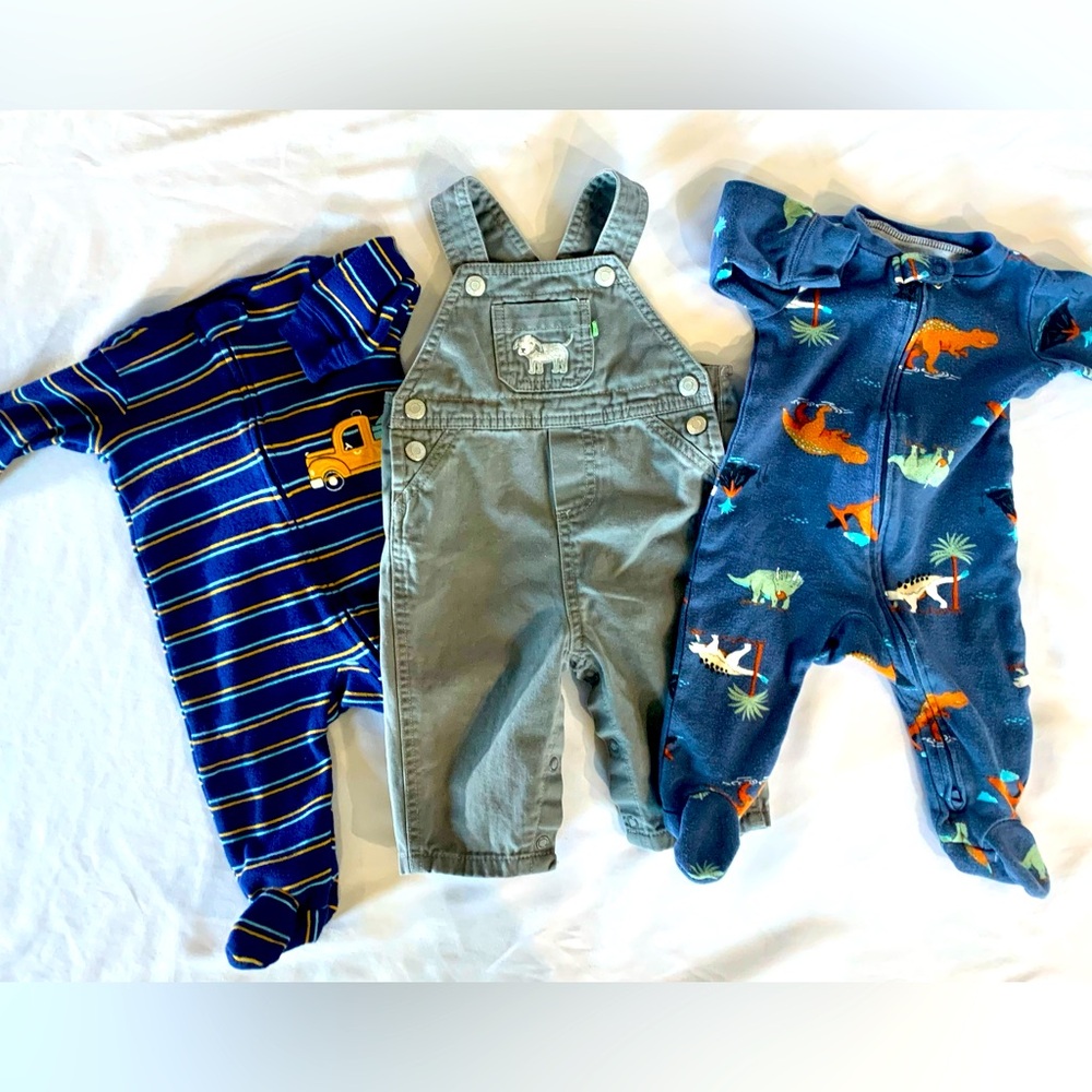 Carter’s Baby Boy Bundle - 3 Pieces (3-6 Months)